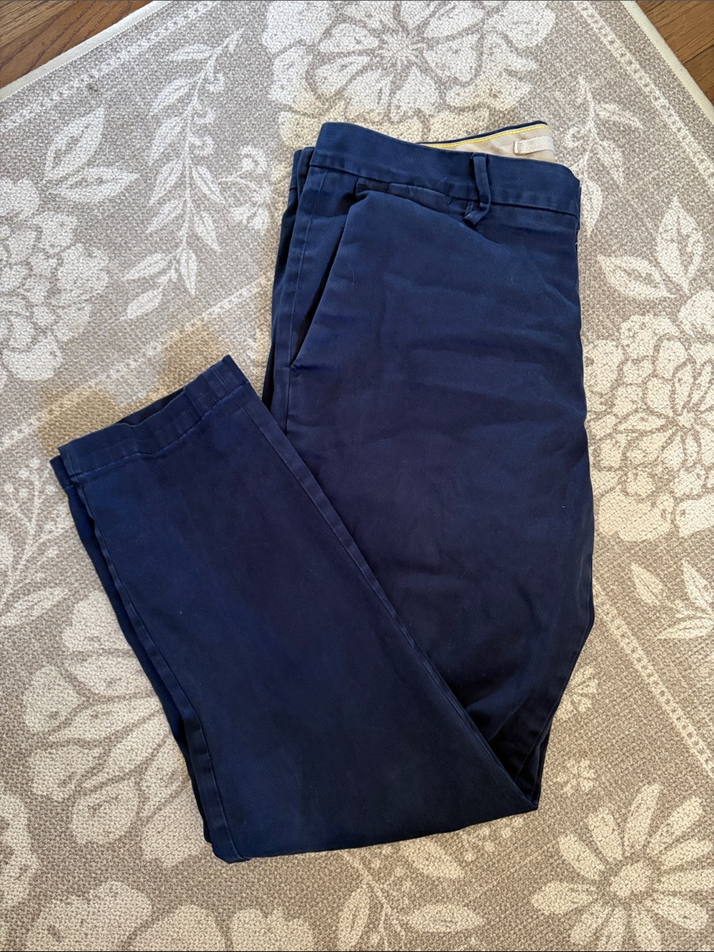 Banana Republic Men's Navy Casual Chinos